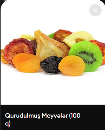 QURU MEYVƏLƏR 