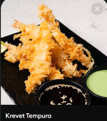 KREVET TEMPURA